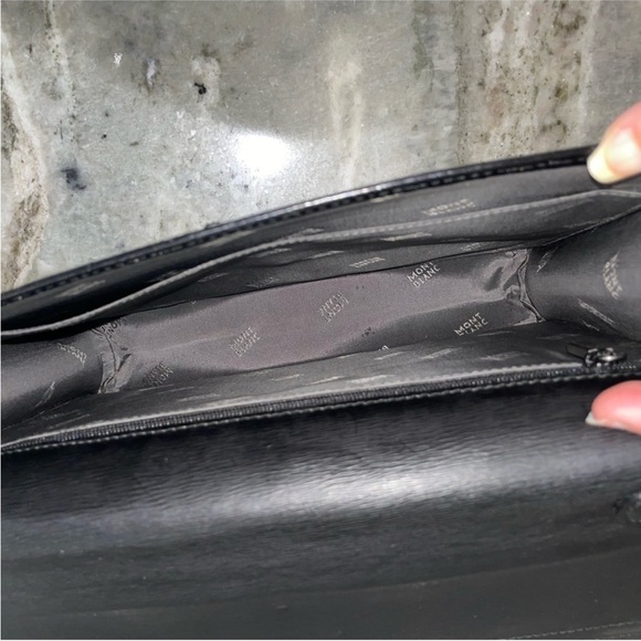 Vintage Montblanc Envelope clutch purse - Picture 7 of 15